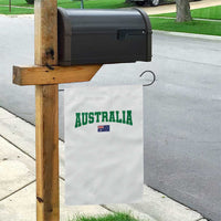 Green Yellow Australia Garden Flag Down Under Team Australia Flag Varsity Lettering Soccer Fans Football Tournament