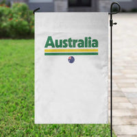 Australia Fan Garden Flag Retro Vintage Flag Green Yellow Country Pride Distressed Graphic