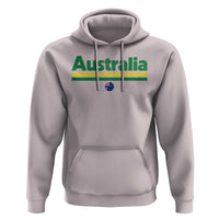 Australia Fan Hoodie Retro Vintage Flag Green Yellow Country Pride Distressed Graphic