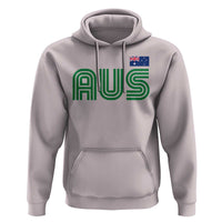Retro Australia Hoodie AUS Green Australian Flag Country Pride Graphic