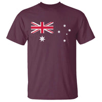 Vintage Australian Flag T Shirt Australia Distressed Patriotic Southern Cross Country Pride Graphic
