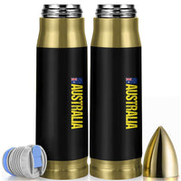 Australia Flag Bullet Tumbler Patriotic Country Pride Vertical Text Graphic