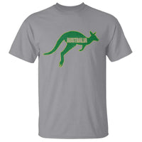 Vintage Kangaroo Australia T Shirt Patriotic Country Pride Graphic Aussie Roo Kangaroo