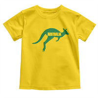 Vintage Kangaroo Australia Toddler T Shirt Patriotic Country Pride Graphic Aussie Roo Kangaroo