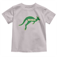 Vintage Kangaroo Australia Toddler T Shirt Patriotic Country Pride Graphic Aussie Roo Kangaroo