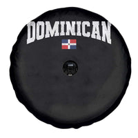 Vintage Dominican Republic Flag Spare Tire Cover Retro Varsity Caribbean Pride Heritage Gift