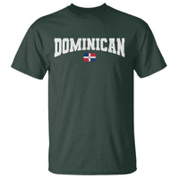 Vintage Dominican Republic Flag T Shirt Retro Varsity Caribbean Pride Heritage Gift