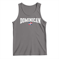 Vintage Dominican Republic Flag Tank Top Retro Varsity Caribbean Pride Heritage Gift