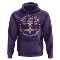 American Grown With Dominican Roots Hoodie USA Dominican Republic Heritage Pride Gift