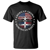 American Grown With Dominican Roots T Shirt USA Dominican Republic Heritage Pride Gift
