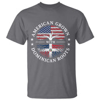 American Grown With Dominican Roots T Shirt USA Dominican Republic Heritage Pride Gift