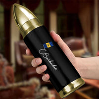 Barbados Flag Bullet Tumbler Elegant Barbados Pride Patriotic Island Heritage Gift