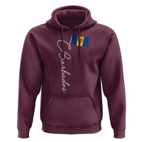 Barbados Flag Hoodie Elegant Barbados Pride Patriotic Island Heritage Gift