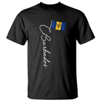 Barbados Flag T Shirt Elegant Barbados Pride Patriotic Island Heritage Gift