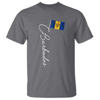 Barbados Flag T Shirt Elegant Barbados Pride Patriotic Island Heritage Gift