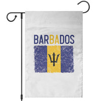 Vintage Distressed Barbados Flag Garden Flag Bajan Caribbean Heritage Patriotic Pride Gift