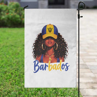 Bajan Girl Garden Flag Barbados Flag Caribbean Heritage Pride Graphic Gift