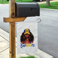 Bajan Girl Garden Flag Barbados Flag Caribbean Heritage Pride Graphic Gift
