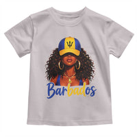 Bajan Girl Toddler T Shirt Barbados Flag Caribbean Heritage Pride Graphic Gift