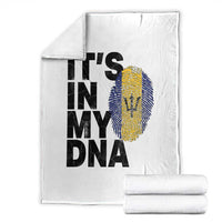 It's In My DNA Barbados Barbadian Throw Blanket Pride Heritage Patriotic Gift