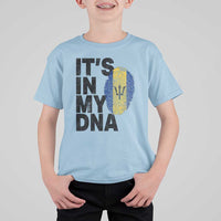 It's In My DNA Barbados Barbadian T Shirt For Kid Pride Heritage Patriotic Gift