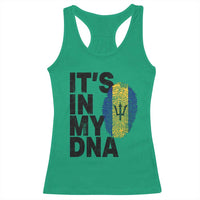 It's In My DNA Barbados Barbadian Racerback Tank Top Pride Heritage Patriotic Gift