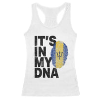 It's In My DNA Barbados Barbadian Racerback Tank Top Pride Heritage Patriotic Gift