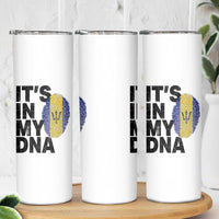 It's In My DNA Barbados Barbadian Skinny Tumbler Pride Heritage Patriotic Gift