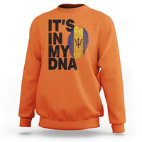 It's In My DNA Barbados Barbadian Sweatshirt Pride Heritage Patriotic Gift
