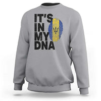 It's In My DNA Barbados Barbadian Sweatshirt Pride Heritage Patriotic Gift