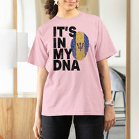 It's In My DNA Barbados Barbadian T Shirt For Women Pride Heritage Patriotic Gift