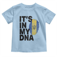 It's In My DNA Barbados Barbadian Toddler T Shirt Pride Heritage Patriotic Gift