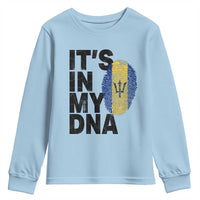 It's In My DNA Barbados Barbadian Youth Sweatshirt Pride Heritage Patriotic Gift