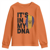 It's In My DNA Barbados Barbadian Youth Sweatshirt Pride Heritage Patriotic Gift