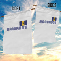 Retro Barbados Garden Flag Vintage Barbadian Souvenir Caribbean Island Pride Heritage Gift