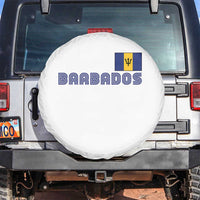 Retro Barbados Spare Tire Cover Vintage Barbadian Souvenir Caribbean Island Pride Heritage Gift