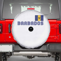 Retro Barbados Spare Tire Cover Vintage Barbadian Souvenir Caribbean Island Pride Heritage Gift