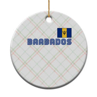 Retro Barbados Ceramic Ornament Vintage Barbadian Souvenir Caribbean Island Pride Heritage Gift