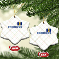 Retro Barbados Ceramic Ornament Vintage Barbadian Souvenir Caribbean Island Pride Heritage Gift