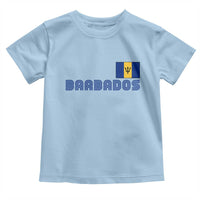 Retro Barbados Toddler T Shirt Vintage Barbadian Souvenir Caribbean Island Pride Heritage Gift
