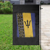 Vintage Barbados Flag Garden Flag Distressed Patriotic Caribbean Island Barbadian Pride Heritage Gift