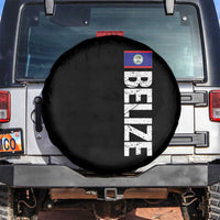Belize Flag Spare Tire Cover Distressed Central American Pride Heritage Gift