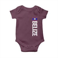 Belize Flag Baby Onesie Distressed Central American Pride Heritage Gift