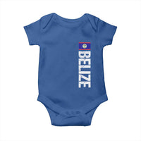 Belize Flag Baby Onesie Distressed Central American Pride Heritage Gift