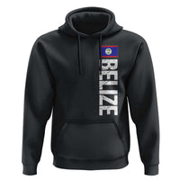 Belize Flag Hoodie Distressed Central American Pride Heritage Gift