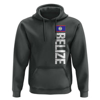 Belize Flag Hoodie Distressed Central American Pride Heritage Gift
