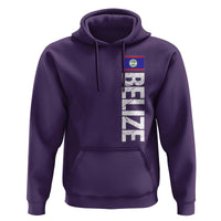 Belize Flag Hoodie Distressed Central American Pride Heritage Gift