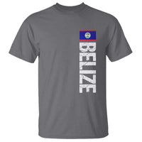 Belize Flag T Shirt Distressed Central American Pride Heritage Gift