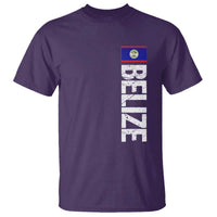 Belize Flag T Shirt Distressed Central American Pride Heritage Gift