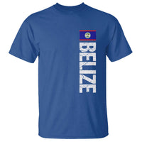 Belize Flag T Shirt Distressed Central American Pride Heritage Gift